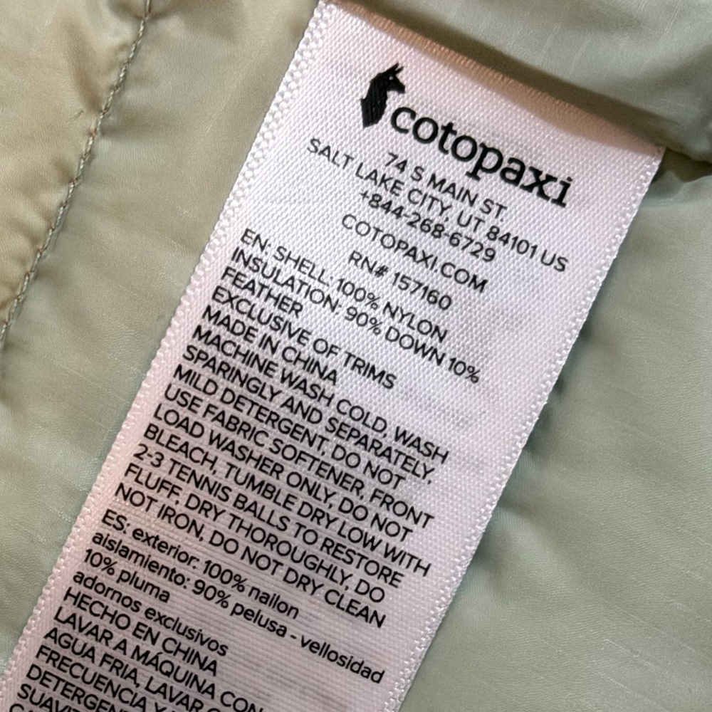 Cotopaxi Fuego Hooded Down Jacket - Picture 6 of 6